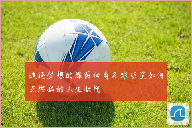 追逐梦想的绿茵传奇足球明星如何点燃我的人生激情