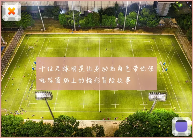十位足球明星化身动画角色带你领略绿茵场上的精彩冒险故事