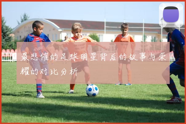 最悲催的足球明星背后的故事与荣耀的对比分析